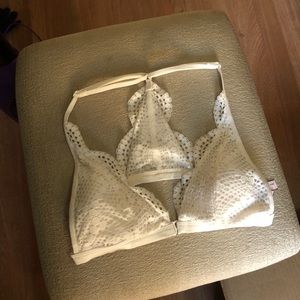 Victoria secret white bralette